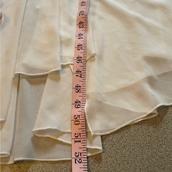 Vintage Unmentionables White Negligee Gown Size 10 - Picture 16 of 16